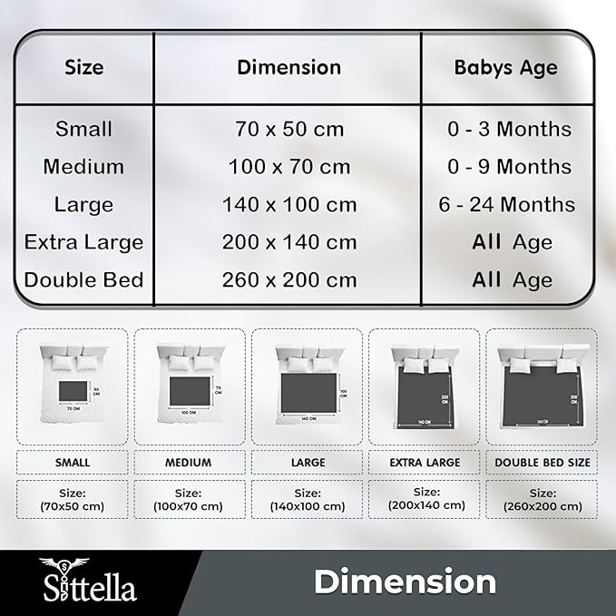 Baby Mattress Protector Sheet – Waterproof & Absorbent, Quick Dry and Washable