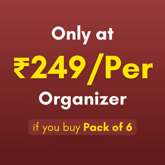 Multi-Functional Foldable Wardrobe Organizer with Durable Handle