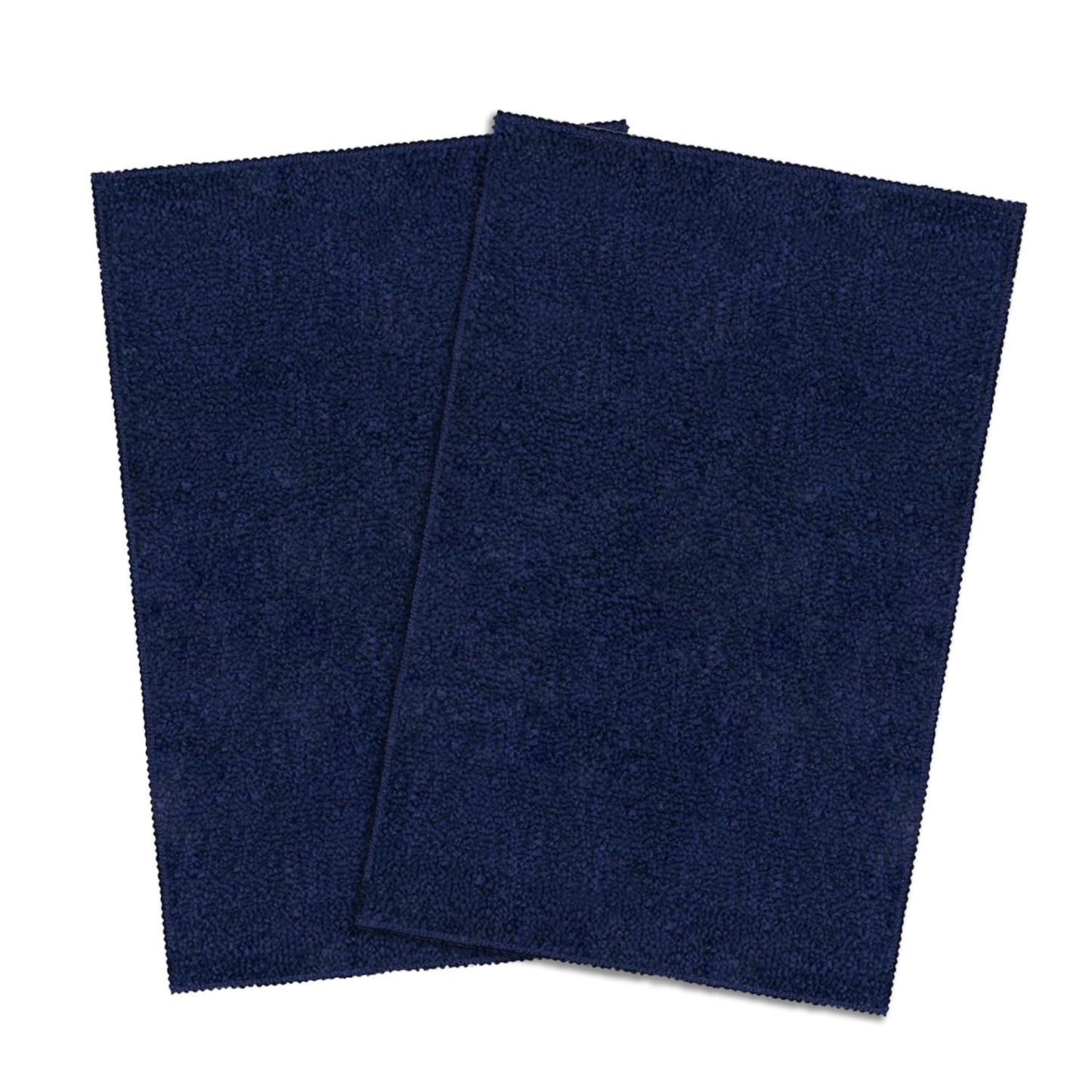 CANWAY ® 1500 GSM | | 60×40 cm| Microfiber Anti-Skid Bathroom Door Mat | Ultra Soft Plush & Super Absorbent | Quick-Dry, Washable Floor Rug for Bathroom & Door |Navy Blue (Copy)