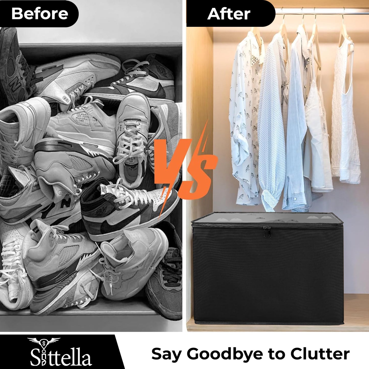 Premium Shoe Organizer for Home – Stackable, Dustproof, Space-Saving Shoe Storage Boxes for Closet, Entryway & Bedroom