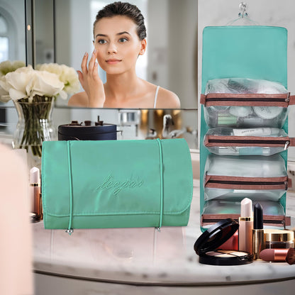 SITTELLA Foldable Hanging Cosmetic Storage Organizer for Women