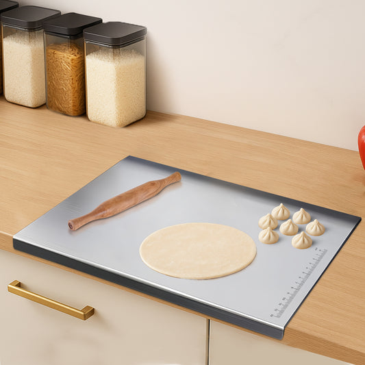 Stainless Steel Chopping Board | Heavy Duty, Rustproof & Hygienic
