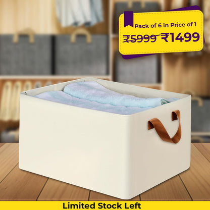 Multi-Functional Foldable Wardrobe Organizer with Durable Handle