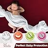 SITTELLA® Baby Waterproof Mattress Protector Sheet 70×50 cm – Quick Dry Washable (Maroon)